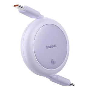 Baseus Free2Pull Mini, USB-C Male la USB-C Male, 1 m, 60W, Purple