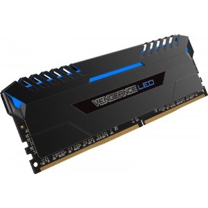 Corsair Vengeance Blue LED 32GB DDR4 3000MHz CL15 Dual Channel Kit