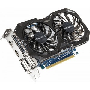 GIGABYTE GeForce GTX 750 Ti OC WindForce 2X 4GB GDDR5 128-bit HDMI
