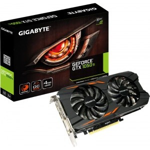 GIGABYTE GeForce GTX 1050 Ti Windforce OC 4GB GDDR5 128-bit