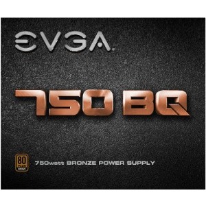 EVGA BQ, 80+ Bronze, 750W