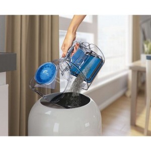 Philips PowerPro Compact FC9331/09, fara sac, 650W, 1.5L, Negru