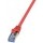 Cablu retea Logilink PrimeLine CAT6a Patch Cable S/FTP 10G 7.5m red