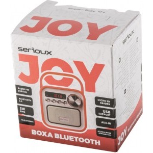Serioux Boxa portabila Joy Orange