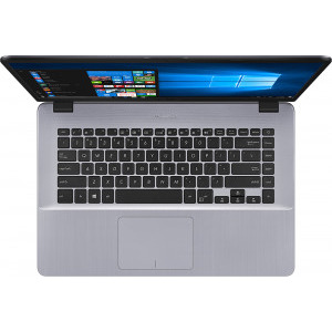 ASUS 15.6'' VivoBook 15 X505ZA, HD, Procesor AMD Ryzen 5 2500U (4M Cache, up to 3.60 GHz), 8GB DDR4, 256GB SSD, Radeon Vega 8, Endless OS, Grey