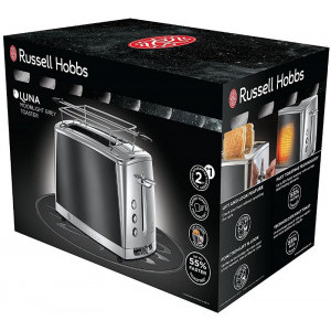 Russell Hobbs Prajitor de paine Luna Moonlight Grey 23221-56, 1550W, Gri-Inox