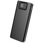 Baterie externa Hame P45, 10000 mAh, 2x USB, 2.1A, Afisaj LCD, Black