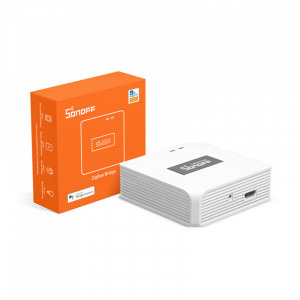 Sonoff Hub inteligent Bridge, ZigBee, Control aplicatie, Alb