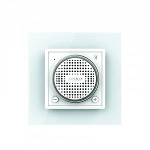 Livolo Boxa    Bluetooth cu Rama din Sticla, Alb