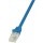 Cablu retea Logilink EconLine CAT6 Patch Cable U/UTP 3m blue