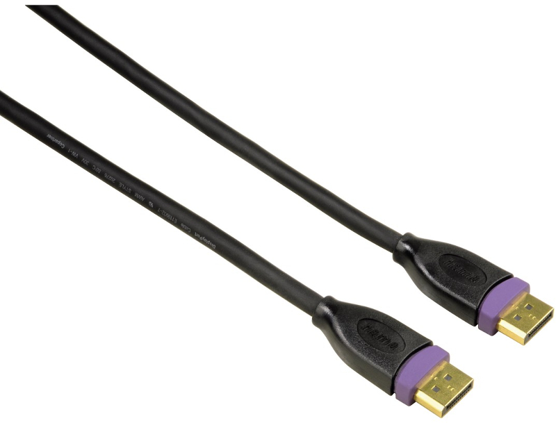 Cablu video Hama DisplayPort Male - DisplayPort Male, v1.2, 3m, negru