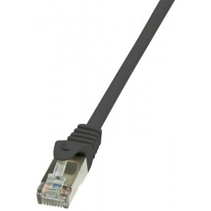 Cablu retea Logilink CAT6 Patch Cable F/UTP 1m black