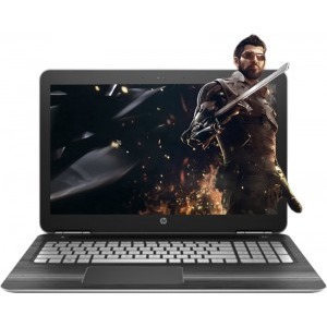 HP Gaming 15.6'' Pavilion 15-bc002nq, FHD, Procesor Intel® Core™ i7-6700HQ (6M Cache, up to 3.50 GHz), 8GB DDR4, 1TB 7200 RPM, GeForce GTX 960M 4GB, FreeDos, Silver