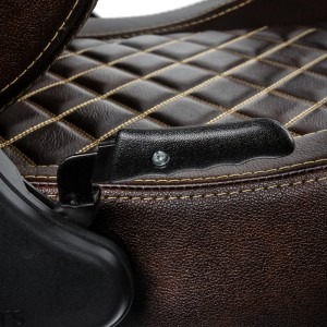 Noblechairs EPIC Real Leather maro-bej
