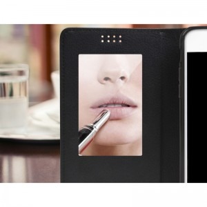 Ringke Husa de protectie tip portofe negru pentru iPhone 6 si 6S + folie protectie Ringke