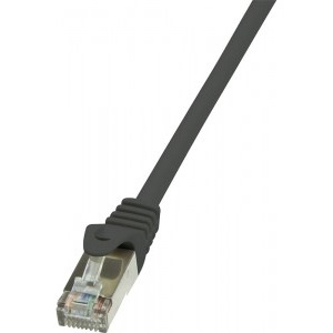 Cablu retea Logilink CAT5e Patch Cable F/UTP 7.5m black