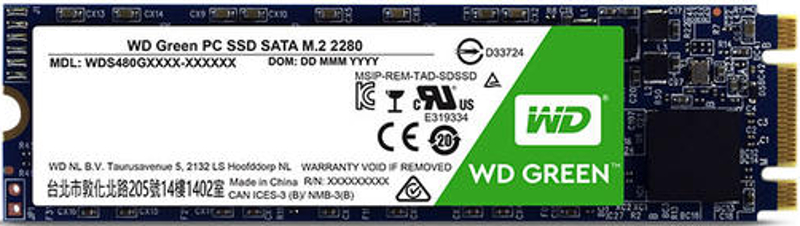 SSD WD NEW Green 240GB SATA-III M.2 2280