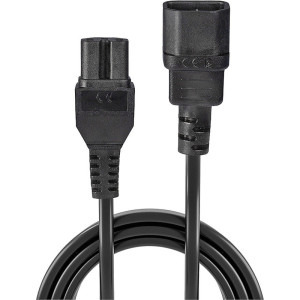 LINDY IEC 320 C14 Male - IEC 320 C15 Female, 2m, negru