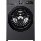 Masina de spalat rufe cu uscator LG F4DR509SBM, Spalare 9 kg, Uscare 6 kg, 1400 RPM, Clasa B, Direct Drive, TurboWash, Negru
