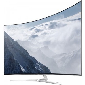 Samsung Smart TV Curbat 65KS9002 Seria KS9002 163cm argintiu 4K UHD HDR