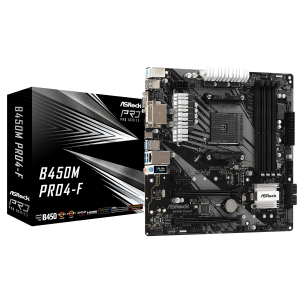 ASRock B450M PRO4-F