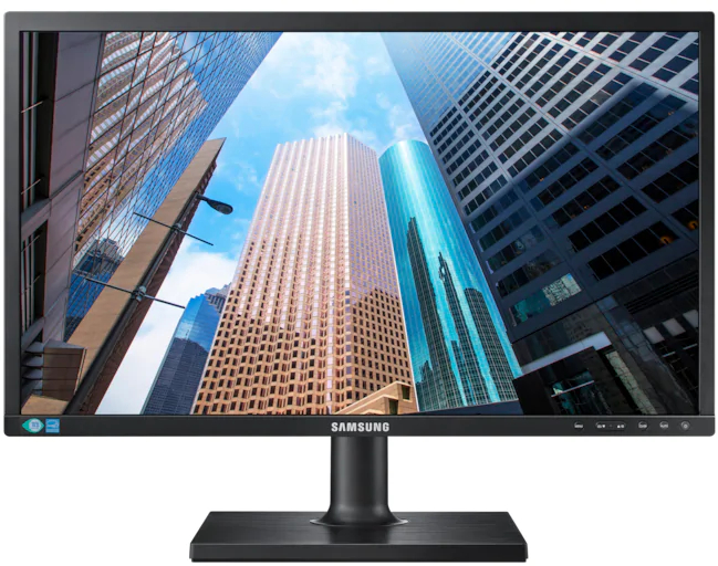Monitor LED Samsung LS24E45UFS 24 inch 5ms Black 60Hz