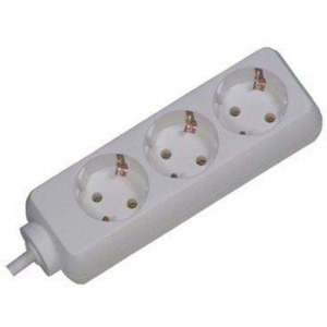 Bachmann Selly 3x Schuko, 1.5m, White