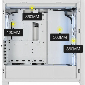 Corsair iCUE 5000X RGB QL Edition White