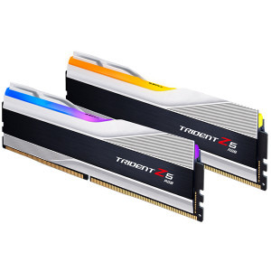 G.Skill Trident Z5 RGB Silver 32GB DDR5 6000Mhz CL36  Dual Channel Kit