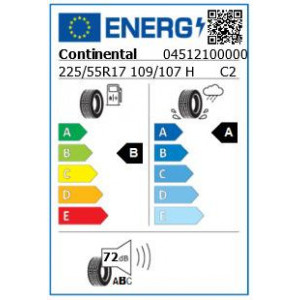 Continental ContiVancoContact200225/55R17 109/107H