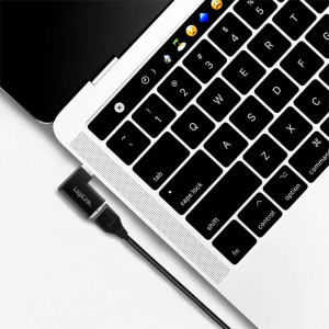 Logilink 1x USB-C Male - 1x USB Female, 90 grade, negru