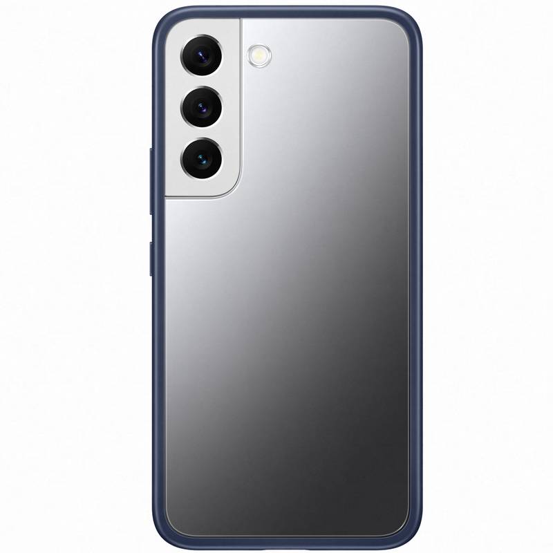 Samsung Protectie pentru spate Frame Cover Navy pentru Galaxy S22