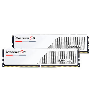 G.Skill Ripjaws S5 White 32GB DDR5 6000MHz CL32 Dual Channel Kit