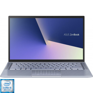 ASUS 14'' ZenBook 14 UX431FA, FHD, Procesor Intel® Core™ i5-8265U (6M Cache, up to 3.90 GHz), 8GB, 512GB SSD, GMA UHD 620, Free DOS, Utopia Blue