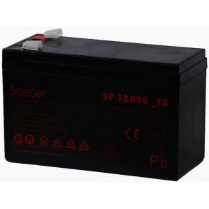 Accesoriu UPS Spacer SP-BAT-12V9AH 9A 12V