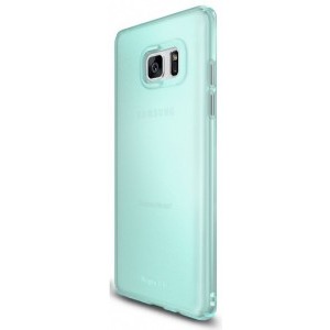 Ringke Protectie pentru spate Slim Frost Mint pentru Samsung Galaxy Note 7 + Bonus folie Ringke Invisible Screen Defender