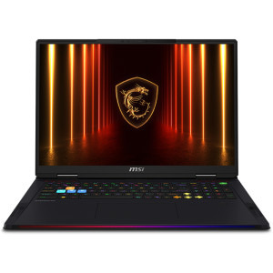 Laptop MSI Gaming 18 Raider A18 HX A9WIG, UHD+ 120Hz, Procesor AMD Ryzen™ 9 9955HX3D (128M Cache, up to 5.40 GHz), 64GB DDR5, 2TB SSD, GeForce RTX 5080 16GB, Win 11 Home, Core Black