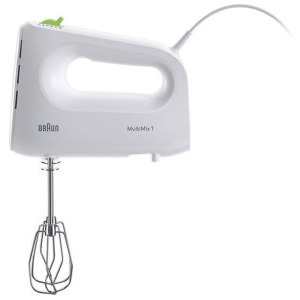 Braun Mixer de mana MultiMix HM1110WH, 450W, Alb
