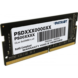 Patriot Signature Line, 8GB, DDR4, 3200MHz, CL22, 1.2v