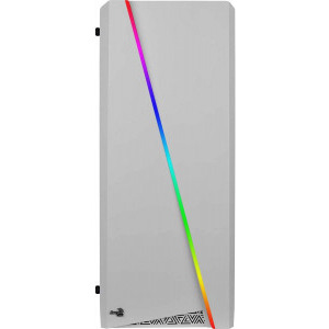 Aerocool Cylon White RGB Tempered Glass