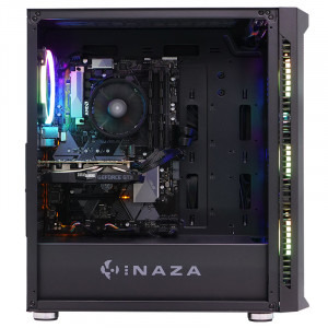 Gaming Raptor5 AMD, AMD Ryzen 5 PRO 5600G 3.9GHz, 16GB DDR4, 500GB SSD, GTX 1660 SUPER 6GB GDDR6, Iluminare RGB