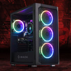 Gaming Raptor5 AMD, AMD Ryzen 5 PRO 5600G 3.9GHz, 16GB DDR4, 500GB SSD, GTX 1660 SUPER 6GB GDDR6, Iluminare RGB