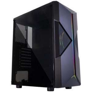 Gaming Corvus, AMD Ryzen 3 PRO 1200 3.1GHz, 16GB DDR4, 256GB SSD, Radeon RX 550 4GB, Iluminare RGB