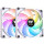 Ventilator Thermaltake CT120 White ARGB 120mm 2-Fan Pack