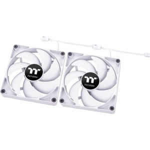 Thermaltake CT140 White 140mm 2-Fan Pack