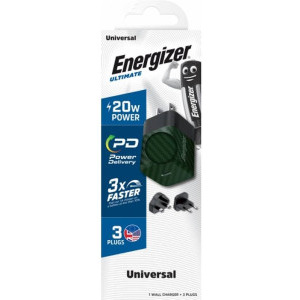 Energizer A20MUGR, 1x USB-C, 20W, (US, UK, EU)