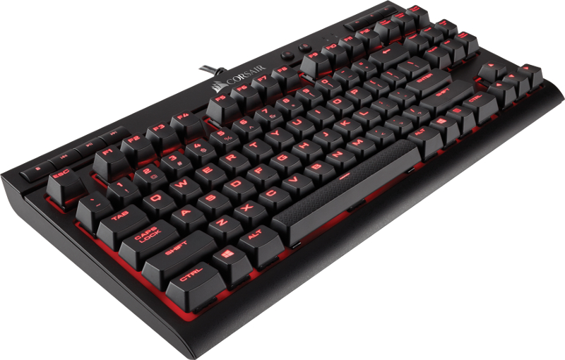 Tastatura Gaming Corsair K63 Compact Cherry MX Red Mecanica