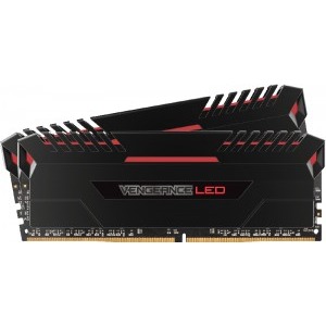 Corsair Vengeance Red LED 32GB DDR4 3000MHz CL15 Dual Channel Kit