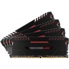 Corsair Vengeance Red LED 32GB DDR4 2666MHz CL16 Quad Channel Kit