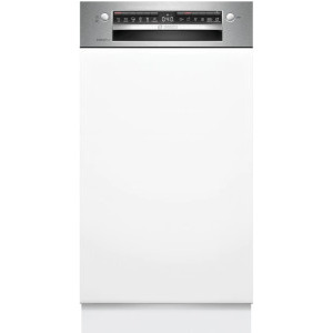 Masina de spalat vase incorporabila Bosch SPI4HMS49E, Slim, 10 seturi, 6 programe, Clasa E, ExtraDry, VarioFlex, Rackmatic, 45 cm